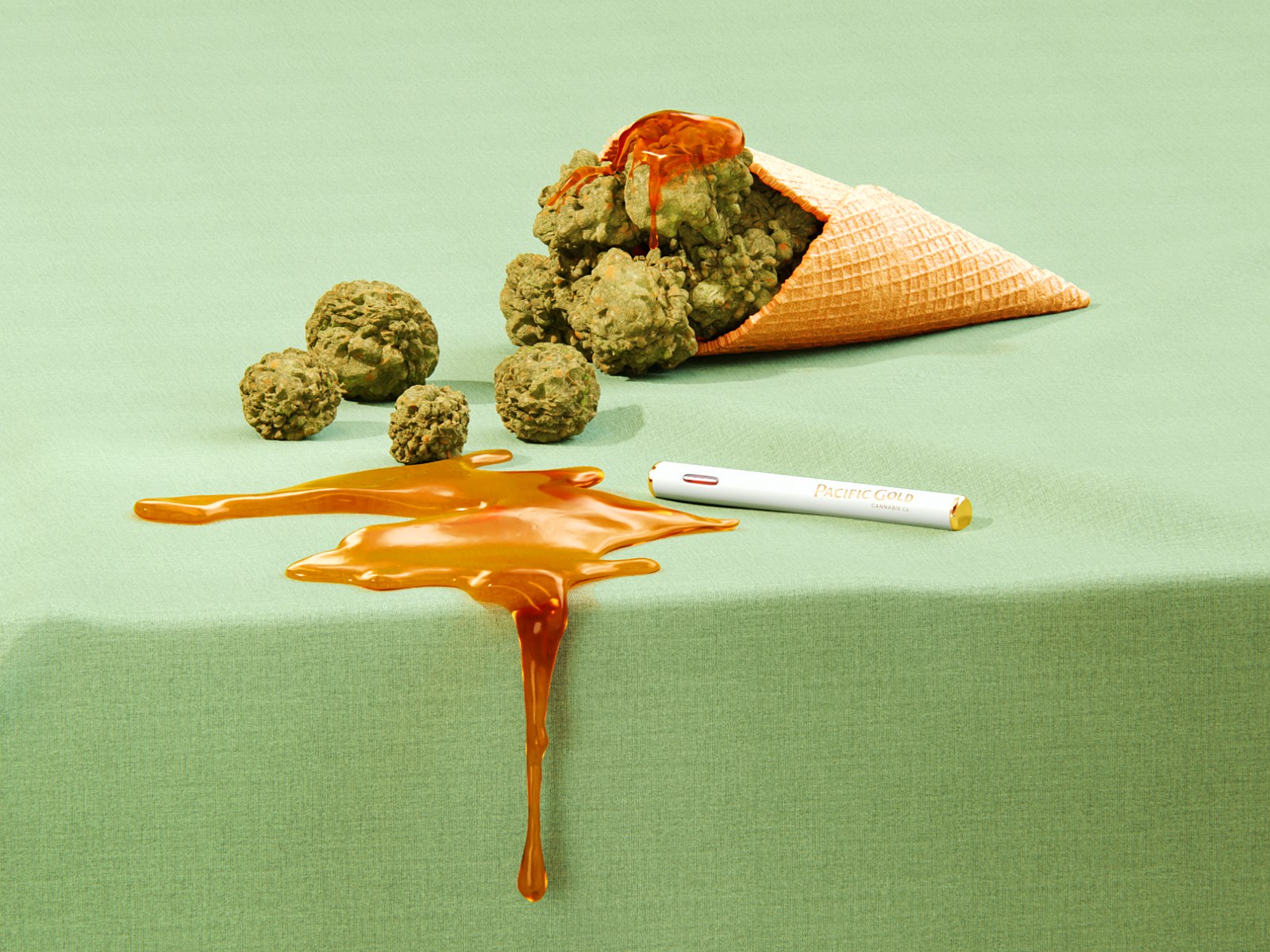 Pacific Gold Cone Horizontal